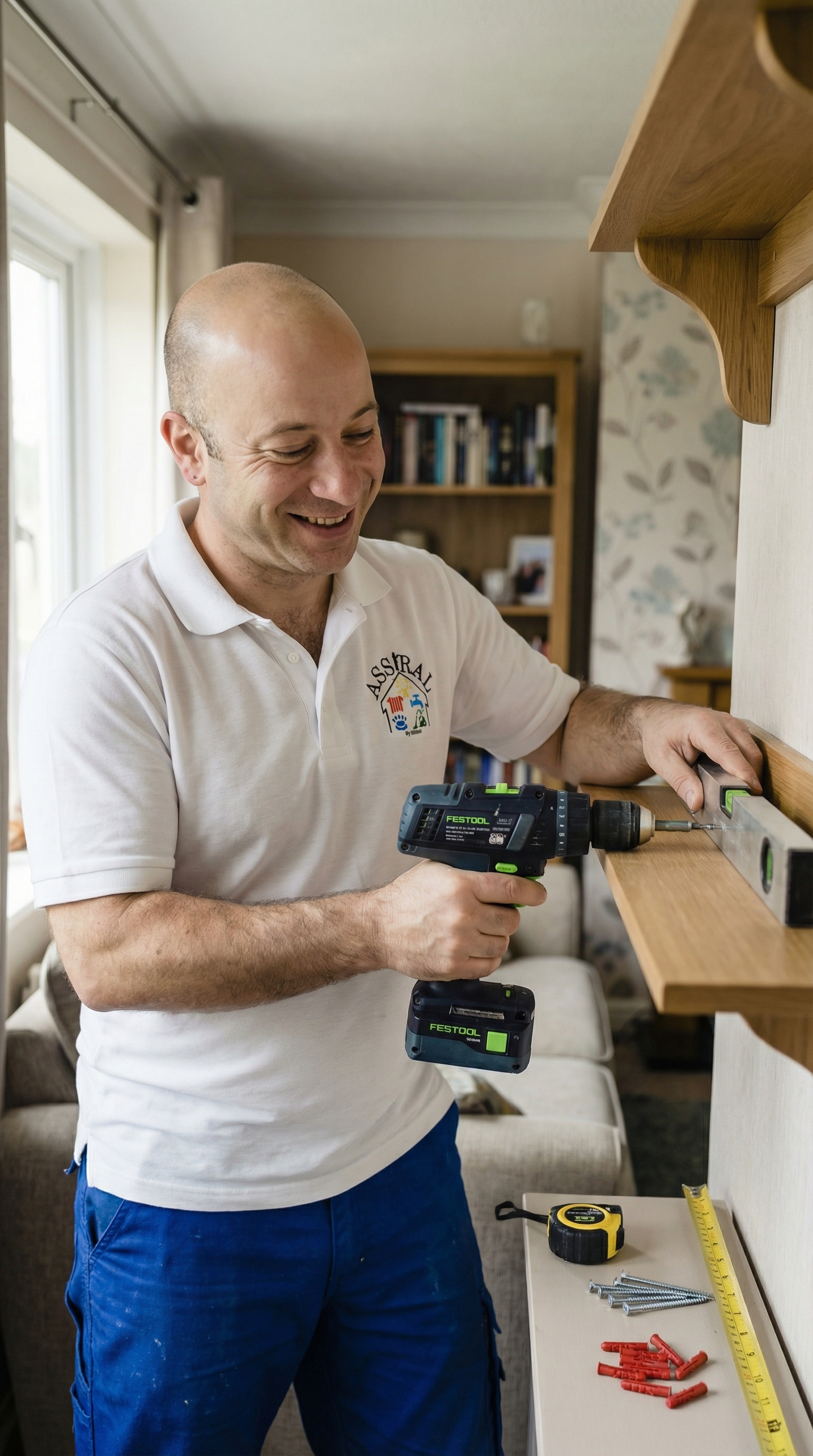 Adrian handling general handyman repairs